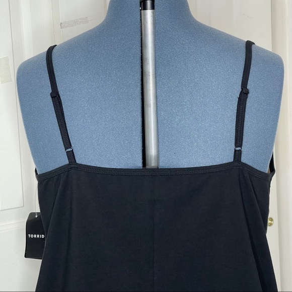 Torrid Nude & Black Lace Foxy Cami NWT Size 4X - Picture 5 of 15